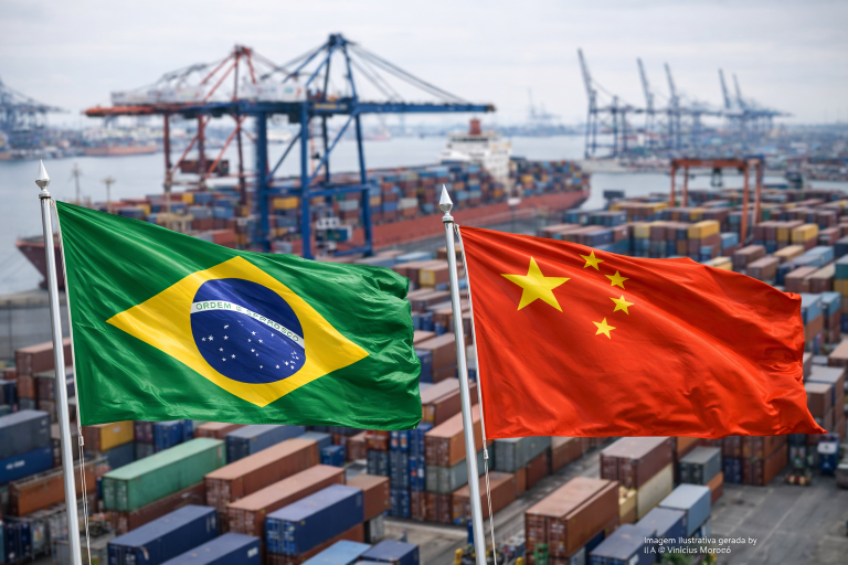 Tensões globais impulsionam aproximação econômica entre Brasil e China