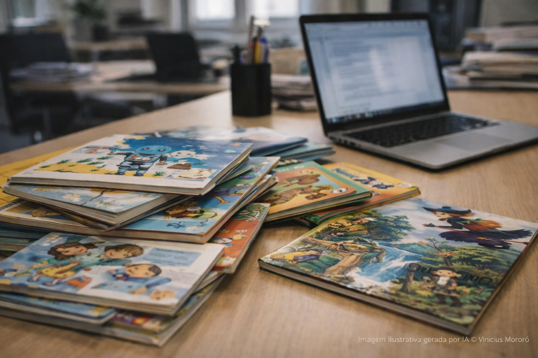 Editora na Alemanha questiona uso de obras infantis por empresa de tecnologia